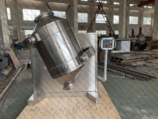 400L 4KW 풀 파우더를 위한 삼차원성 믹서